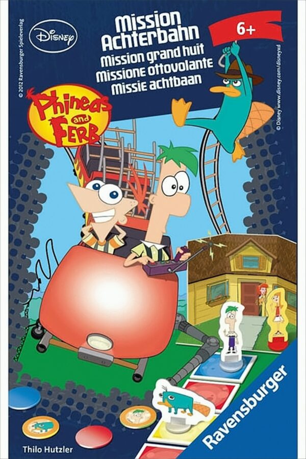 Disney Phineas & Ferb: Mission Achterbahn - Mitbringspiel