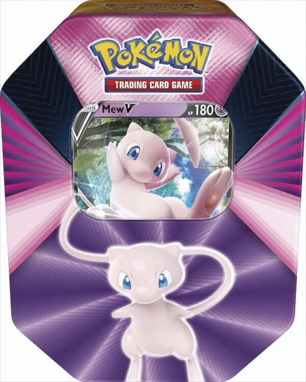 Pokemon Spring Tin-Box 1 Mew-V Deutsche Ausgabe