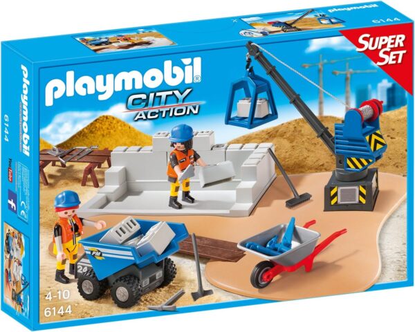 Playmobil 6144 - Super Set Baustelle