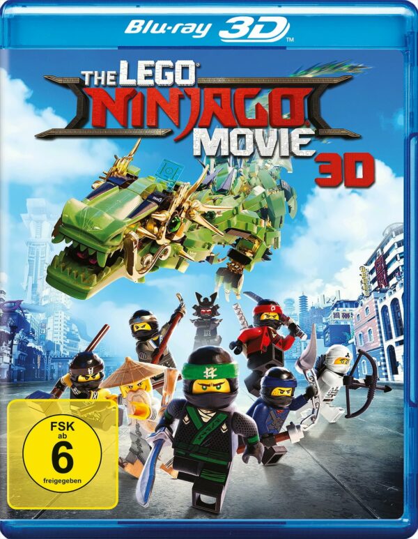 The LEGO Ninjago Movie 3D Blu Ray