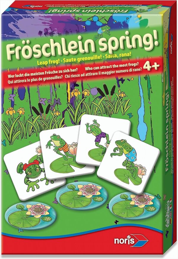 608981389 - Fröschlein Spring, Lernspiel