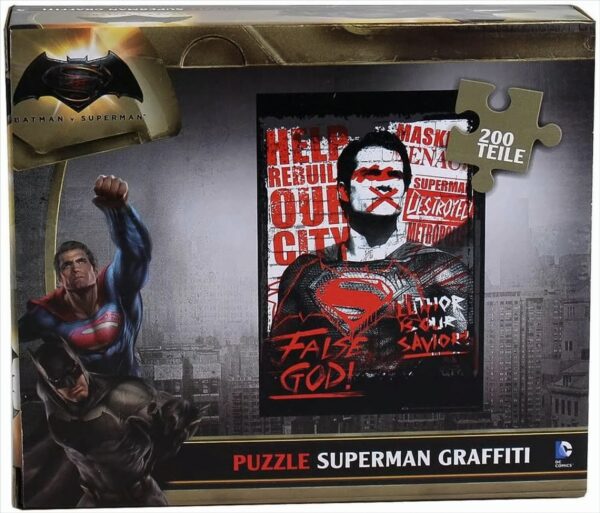 Batman vs. Superman Superman Graffiti Puzzle 200 Teile