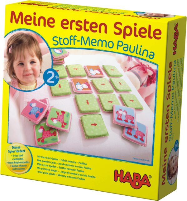 Meine ersten Spiele - Stoffmemo Paulina