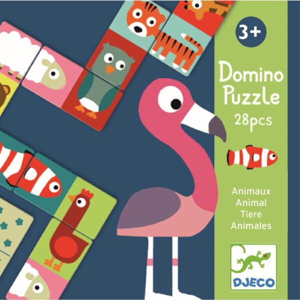 Lernspiel: Domino Animo-puzzle