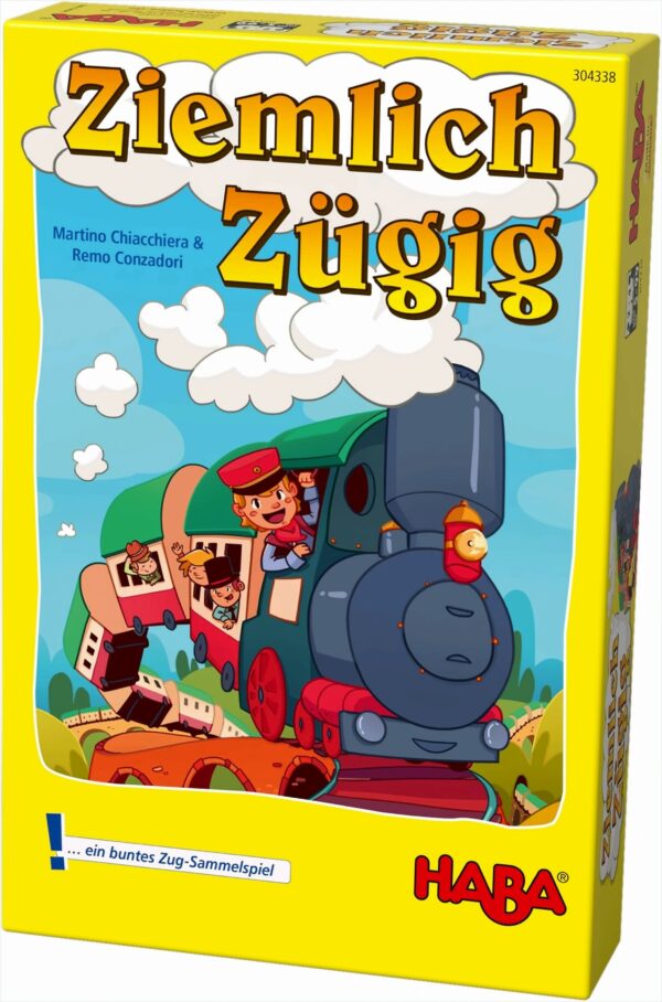 HABA - Ziemlich Zügig - Ein buntes Zug-Sammelspiel