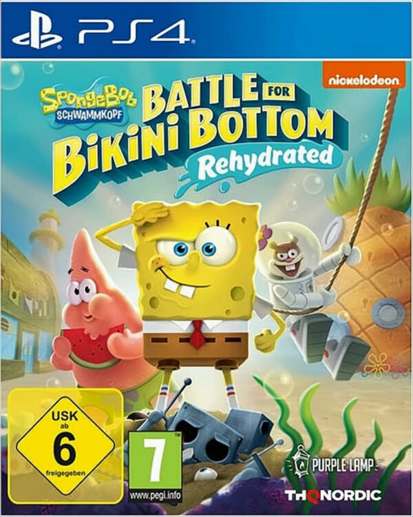 SpongeBob BFBB Rehydrated PS-4 Budget Battle for Bikini Bottom