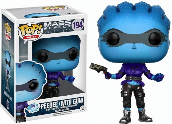 Funko POP Games Mass Effect Andromeda - Peebee (mit Waffe)