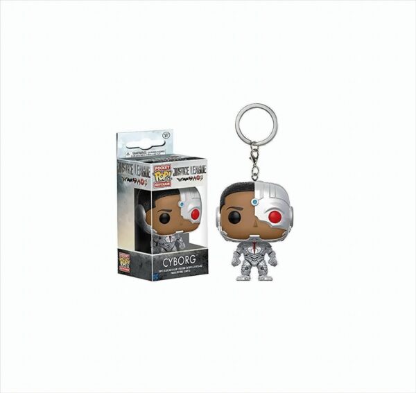 Funko DC Justice League Cyborg Keychain Figure