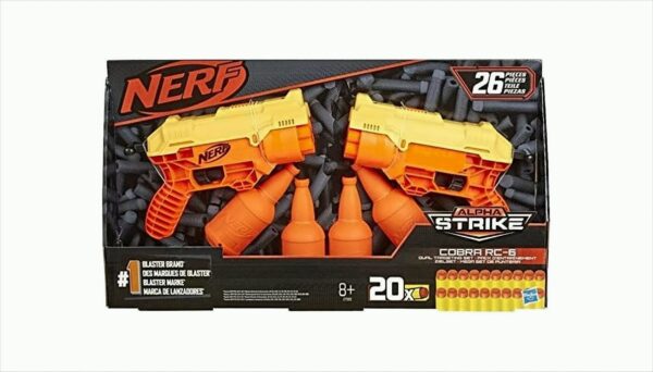 Nerf Alpha Strike Set 26-teiliges Cobra Dual Zielset