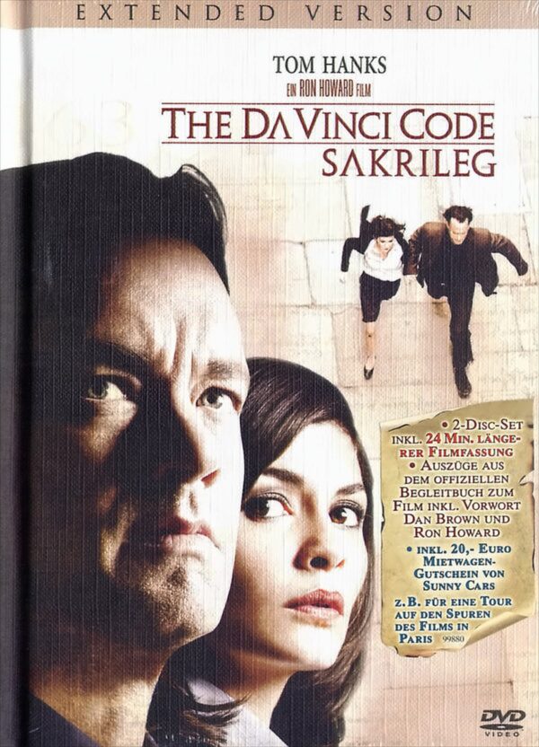 The Da Vinci Code - Sakrileg (Extended Version, 2 DVDs)