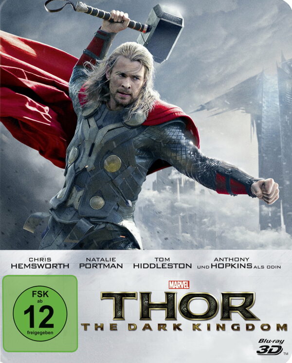 Thor - The Dark Kingdom (Blu-ray 3D, + Blu-ray 2D, Steelbook)