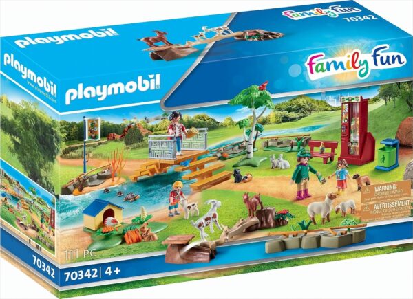 PLAYMOBIL 70342 - Family Fun - Erlebnis-Streichelzoo