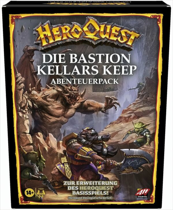 Hasbro - HeroQuest - Die Bastion Kellars Keep, Erweiterung