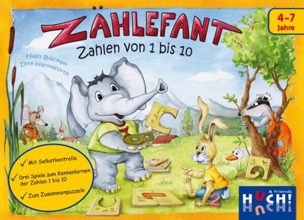 Huch Verlag - Zählefant - Zahlen von 1 bis 10