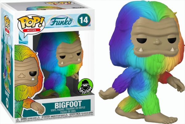 Funko Pop Myths Bigfoot Rainbow Exclusive #14