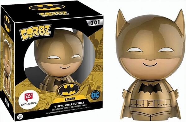 Funko Vinyl DC Super Heroes Golden Midas Batman Collectible Figure 8cm limited