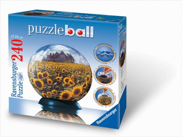 Puzzleball 240 Teile - Sonnenblumen