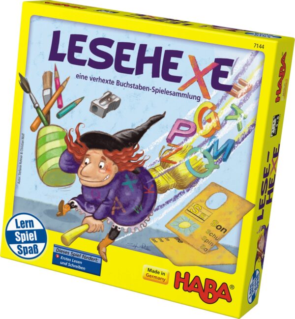 Lesehexe Lernspiel