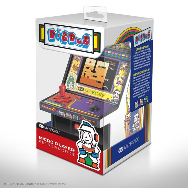 Dig Dug Micro Player Retro Arcade