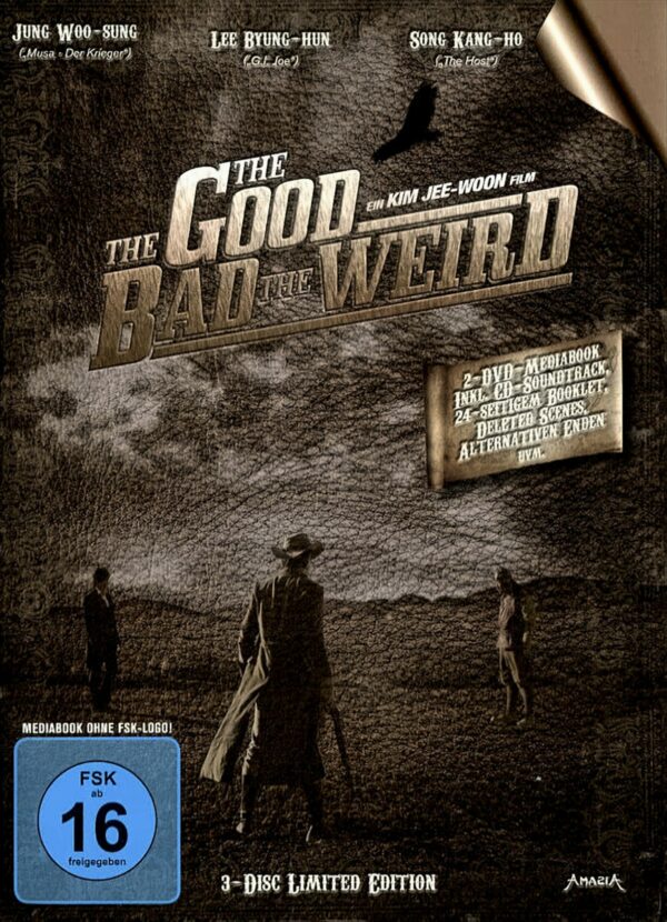 The Good, the Bad, the Weird Limited Edition, 2 DVDs + Audio-CD, Mediabook