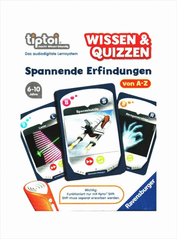 Tiptoi Spiel Wissen und Quizzen: Spannende Erfindungen