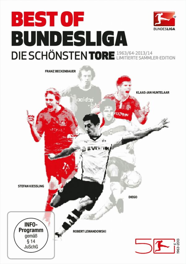 Best of Bundesliga - Die schönsten Tore 1963 - 2014 (6 Discs)