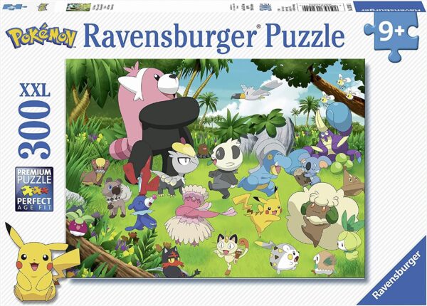 Puzzle: Pokémon wild (300 Teile XXL)