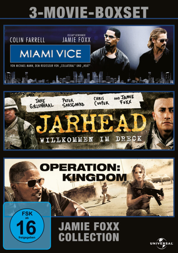 Jamie Foxx Collection (Miami Vice / Jarhead / Operation: Kingdom)