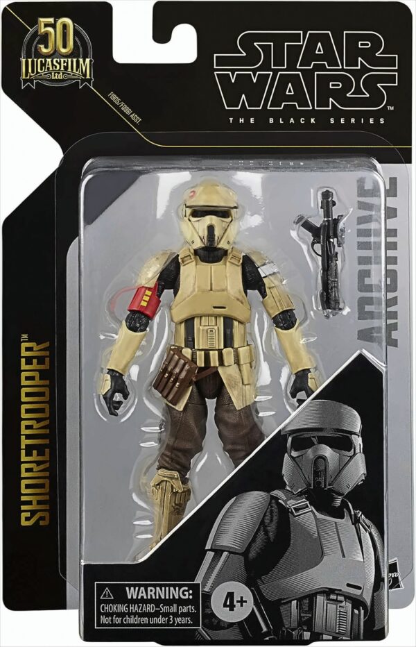 Star Wars The Black Series Archive Shoretrooper Rogue One: A Story Lucasfilm 50th Anniversary Sammelfigur