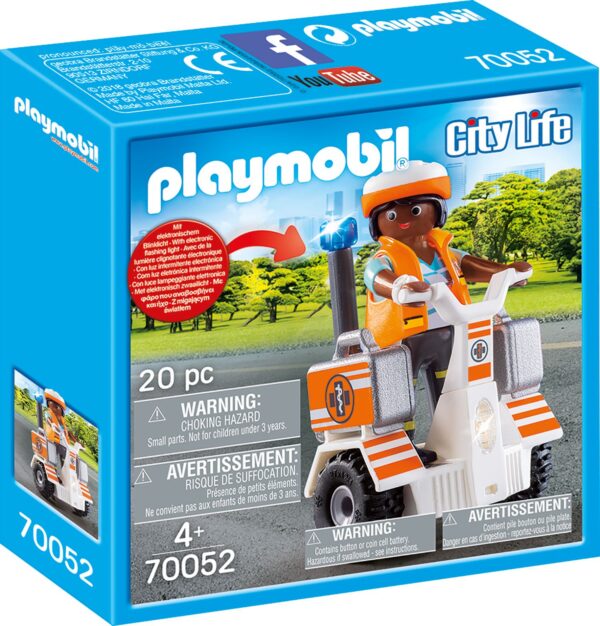 PLAYMOBIL - City Life - Rettungs-Balance-Roller