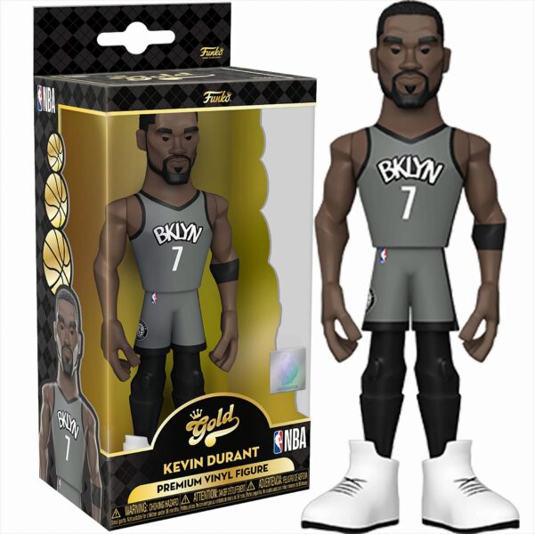 NBA - Kevin Durant Gold Vinyl Figur 13 cm