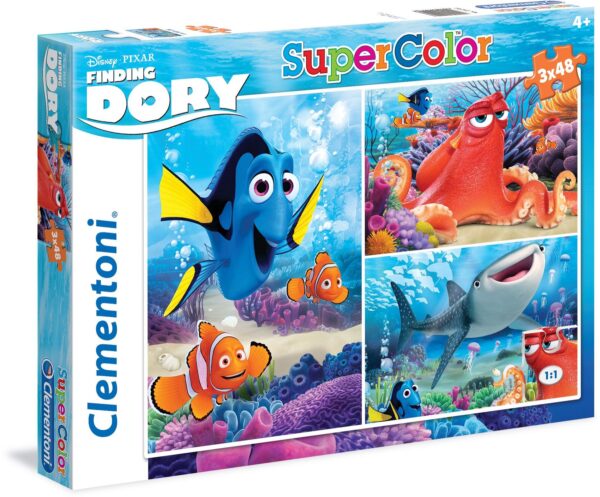 Findet Dorie 3 x 48 Teile  Puzzle