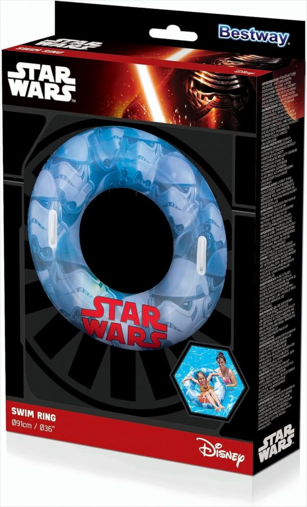 Bestway 91203_04 - Schwimmring Star Wars, 91 cm