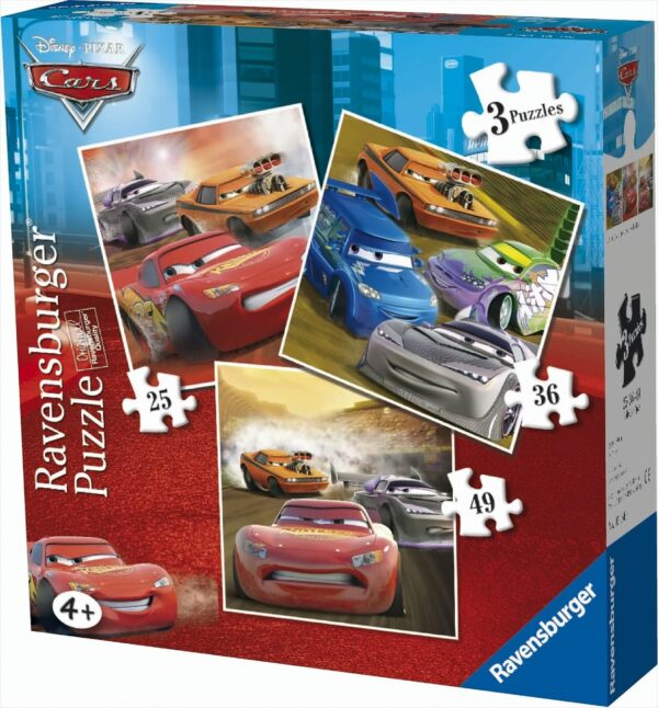 Cars 3 in Einer Box Puzzle