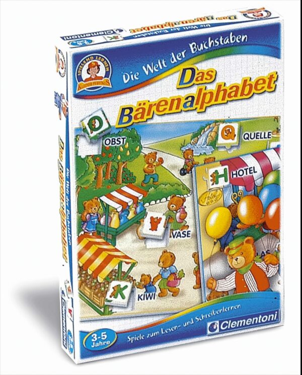 Spielend lernen - Die Bärenalphabet