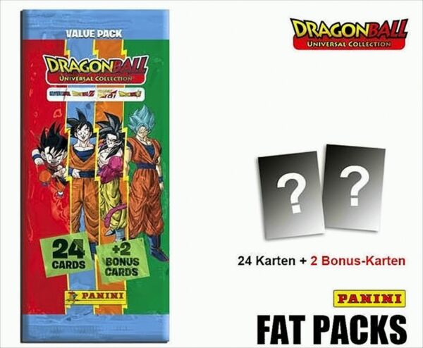 Dragonball Universal Collection Cards Fat-Packs