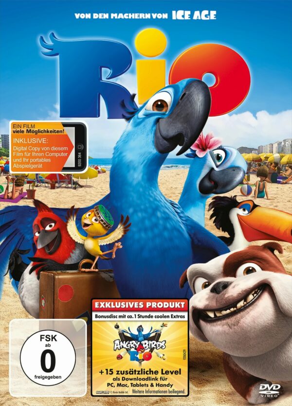 Rio (Exklusiv bei Alpha, inkl. Digital Copy, + Bonusdisc)