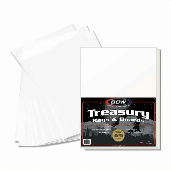 BCW Treasury Comic Bags & Boards 2-Mil (25 ct.)