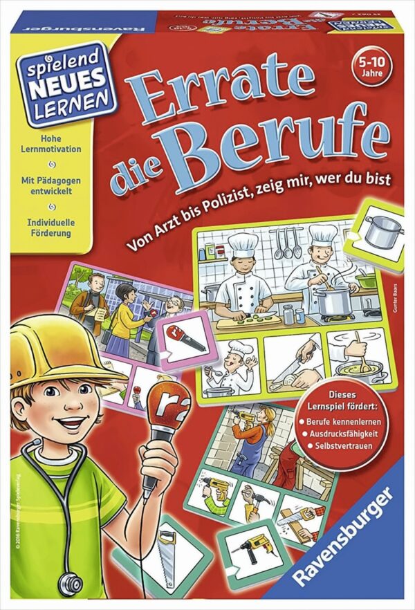 Errate die Berufe