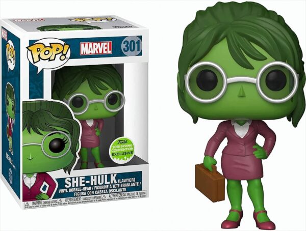 FunKo POP! Exklusive Vinyl Sammlerfigur - Marvel - She-Hulk (Rechtsanwalt) # 301