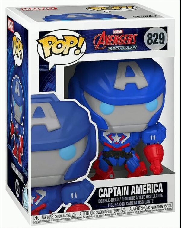 Funko POP Marvel Mech-Cap. America Comics