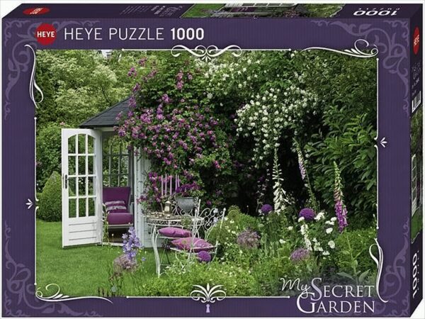 Heye - Standardpuzzle 1000 Teile - My Secret Garden Pavilion