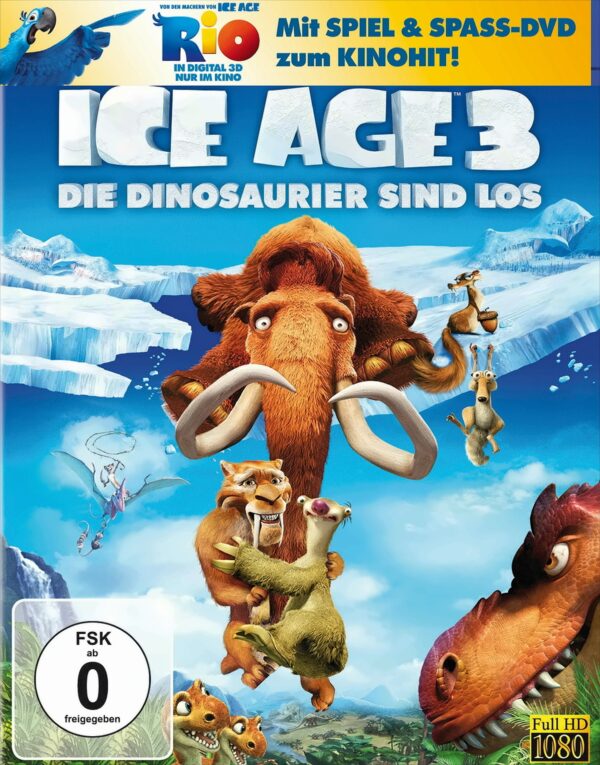 Ice Age 3 - Die Dinosaurier sind los (+ Rio Activity Disc)