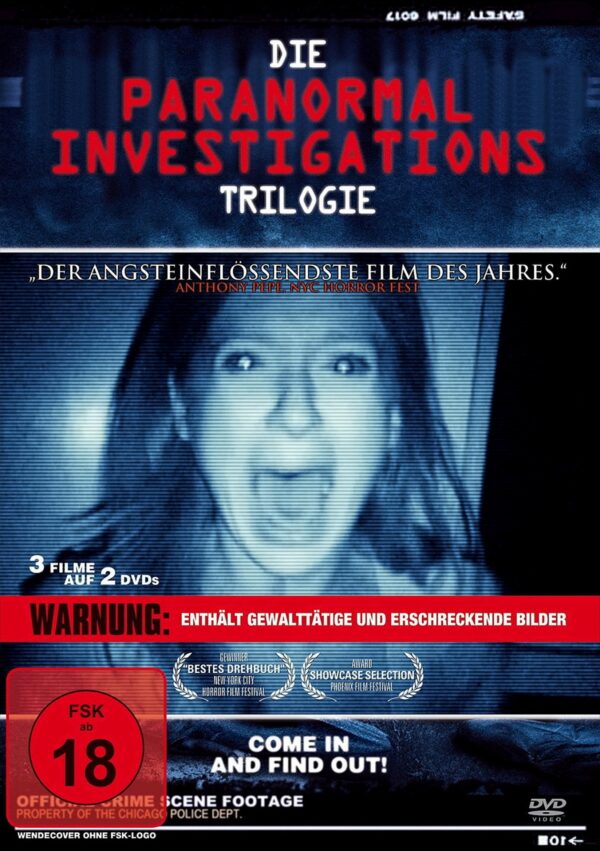 Die Paranormal Investigations Trilogie (2 Discs)