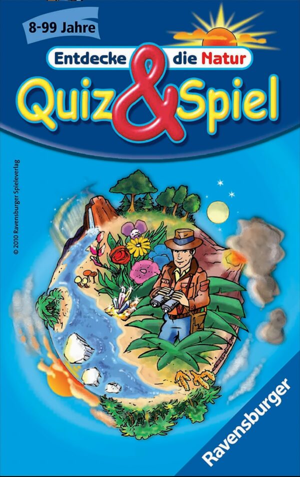 Quiz & Spiel: Entdecke die Natur - Mitbringspiel