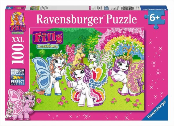 Im Garten Papillia, 100 XXL-Teile Puzzle