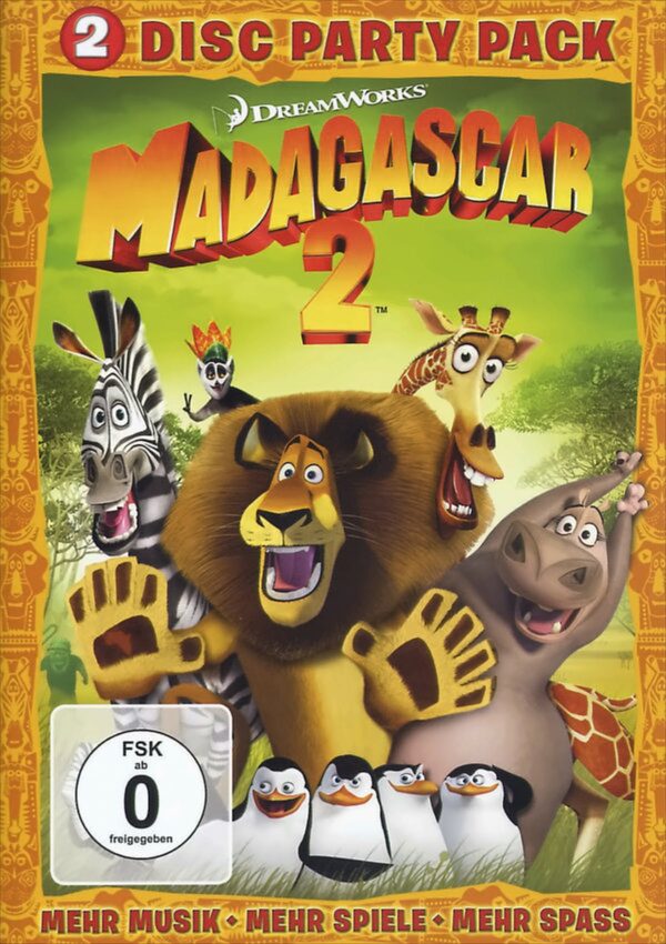 Madagascar 2 2DVDs