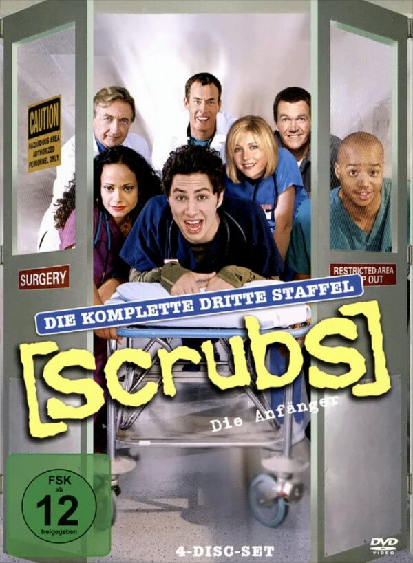 Scrubs: Die Anfänger - Die komplette dritte Staffel (4 DVDs)