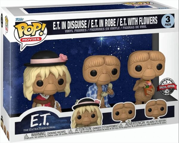 POP - E.T. 40th Anniversary - E.T. 3er Pack