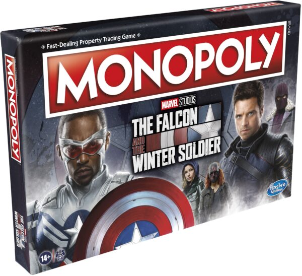 Hasbro - Monopoly Marvel Studios The Falcon and the Winter Soldier Edition